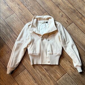 Guess Women's Cream Pea Coat